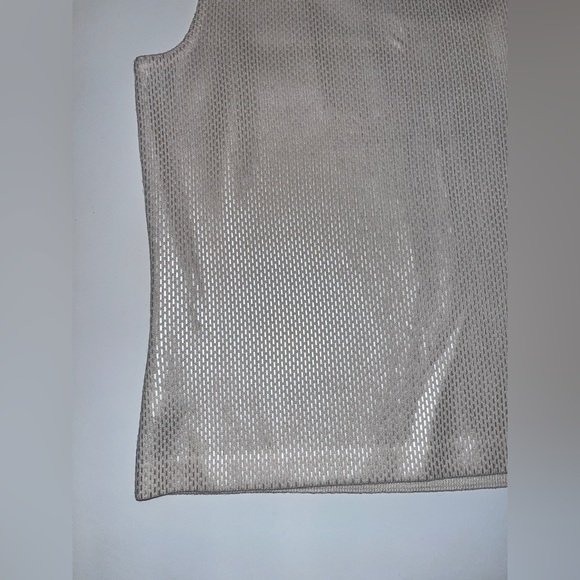 Never been worn evening ST.JOHN IVORY SPARKLES SEQUENCES TANK - Picture 7 of 12